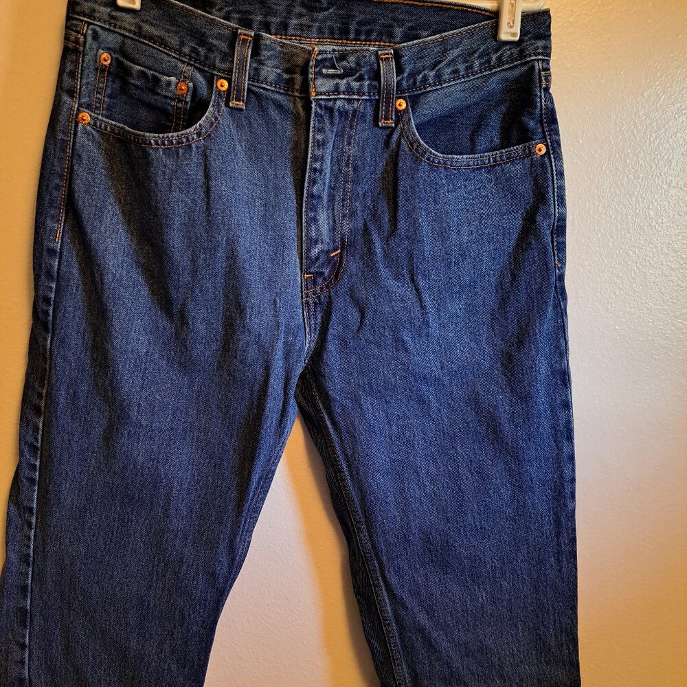 Levi's Men's Straight Denim Jeans - Picture 5 of 12